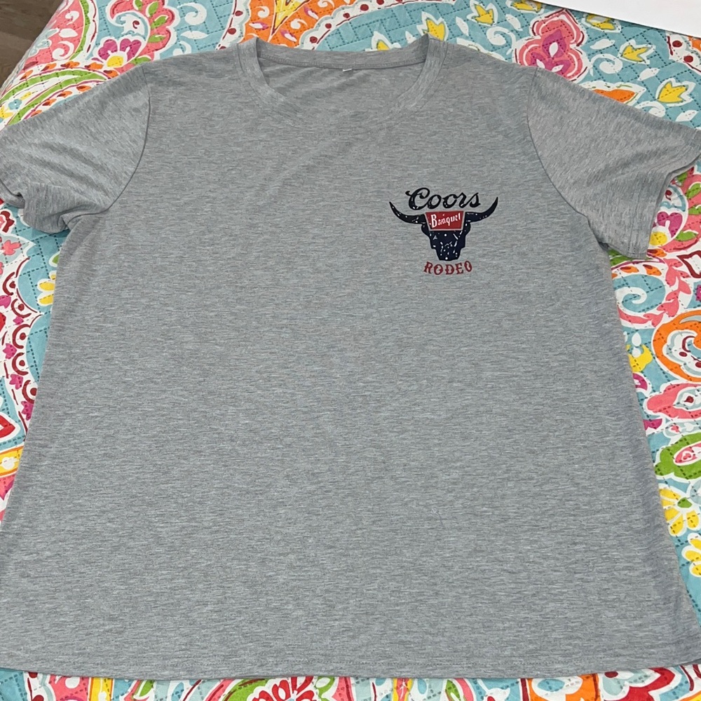 Coors Banquet Rodeo Gray T-Shirt